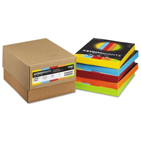 Neenah Paper Astrobrights Papers, Assorted, PK5 22998